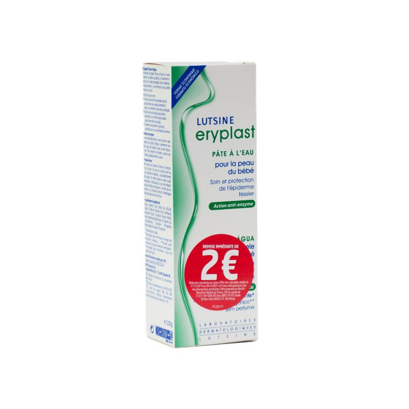 LUTSINE Eryplast pâte à l'eau 200g - Parapharmacie - Pharmarket