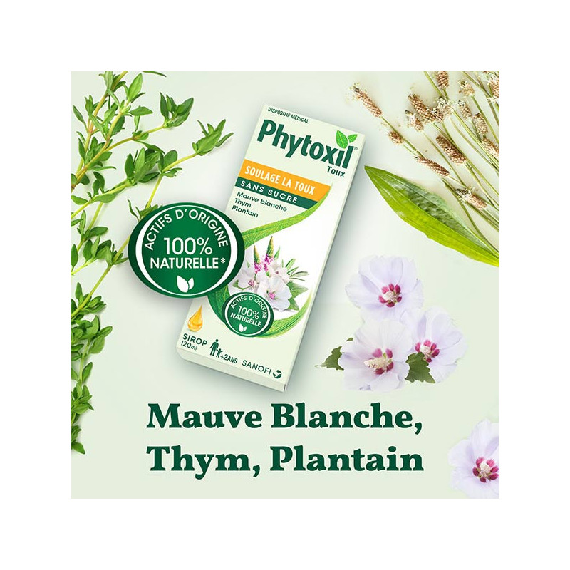 Phytoxil Toux S Che Et Grasse Sans Sucre Ml